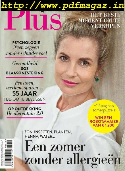 Plus Magazine Dutch Edition – Juli-Augustus 2019 Cover