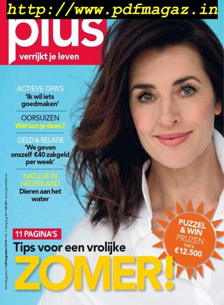 Plus Magazine Netherlands – Juli-Augustus 2019 Cover
