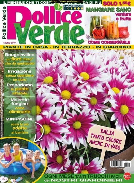 Pollice Verde – luglio 2019 Cover