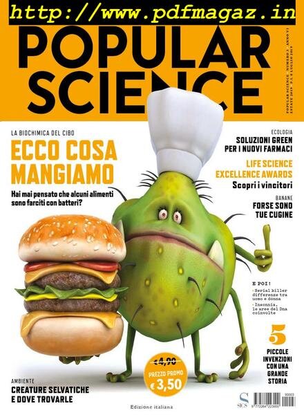 Popular Science Italia – Luglio 2019 Cover