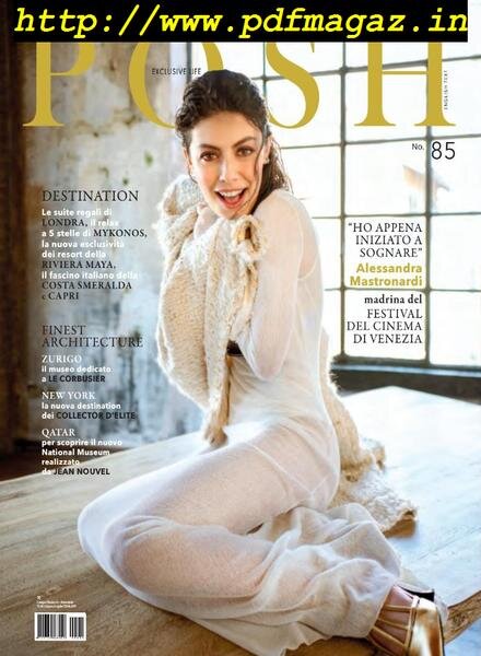 Posh Magazine – Giugno-Luglio 2019 Cover