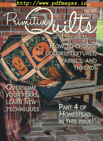 Primitive Quilts and Projects – June 2019 Cover