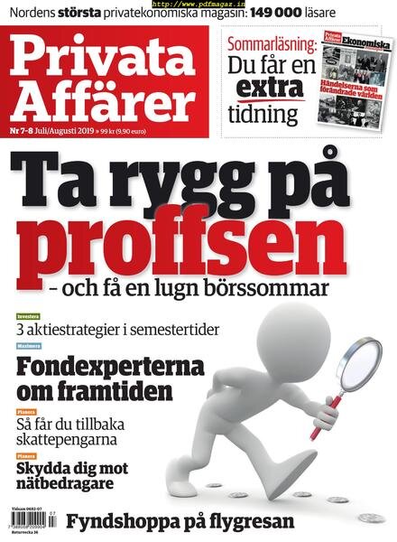 Privata affarer – 04 juli 2019 Cover