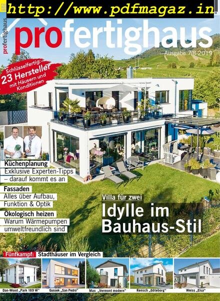 profertighaus – Juni 2019 Cover