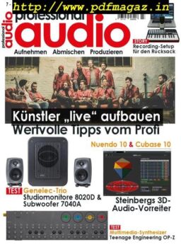 Professional Audio – Juli 2019