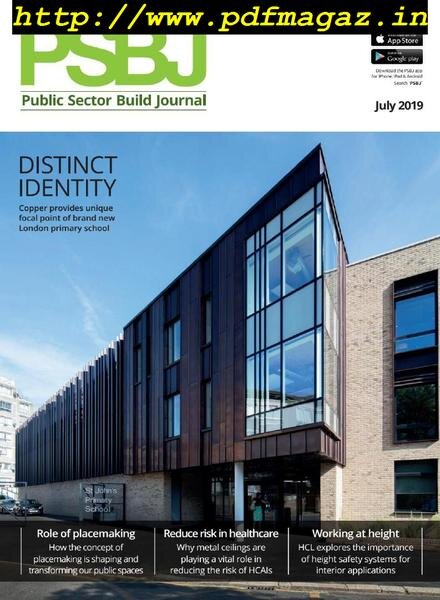PSBJ Public Sector Building Journal – July 2019 Cover