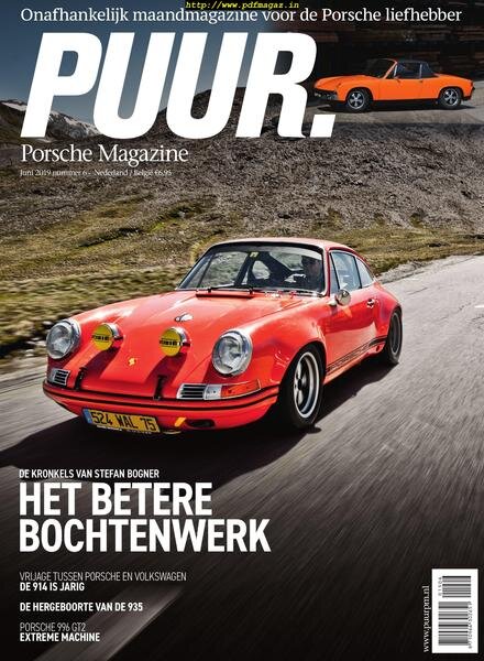 PUUR Porsche Magazine – juni 2019 Cover