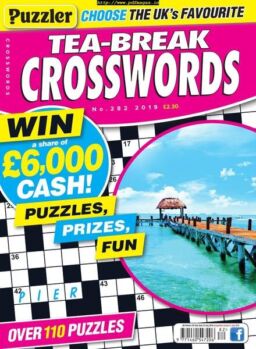 Puzzler Tea-Break Crosswords – June 2019