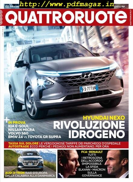 Quattroruote Italia – luglio 2019 Cover