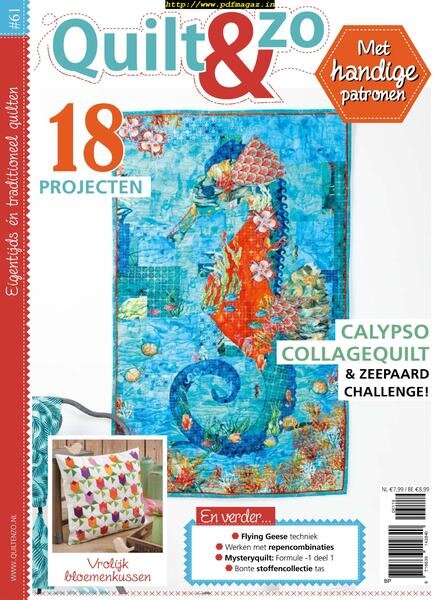 Quilt & Zo – juli 2019 Cover