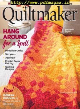 Quiltmaker – September 2019
