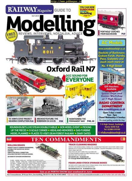 Railway Magazine Guide to Modelling – July 2019 Cover