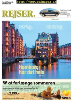 Rejser – 13 juli 2019