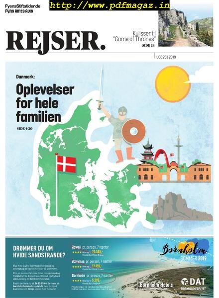 Rejser – 22 juni 2019 Cover
