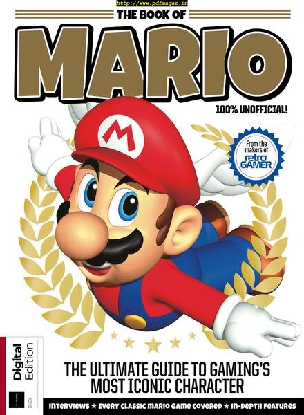 Retro Gamer The Book of Mario – July 2019 Cover