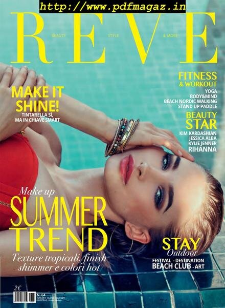 Reve Magazine – Giugno-Luglio 2019 Cover