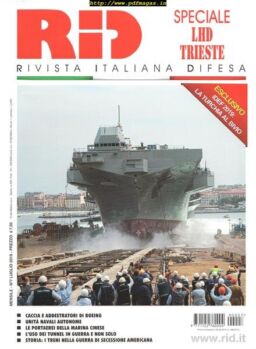 Rivista Italiana Difesa – Luglio 2019