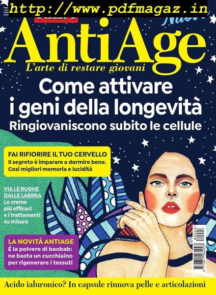 Riza AntiAge – Luglio 2018 Cover
