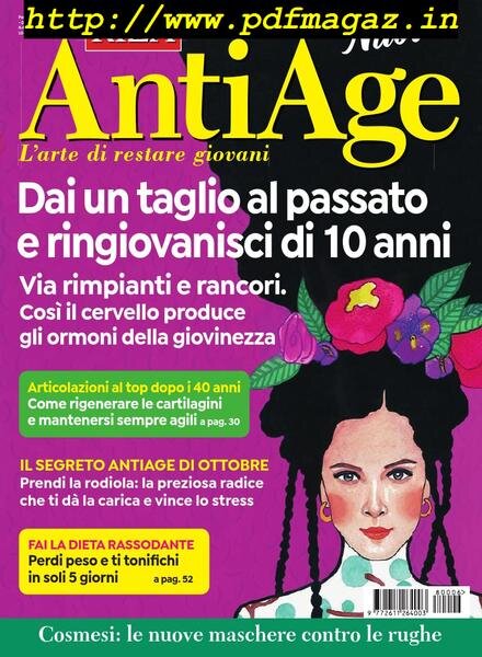 Riza AntiAge – Ottobre 2018 Cover