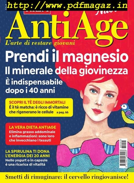 Riza AntiAge – Settembre 2018 Cover