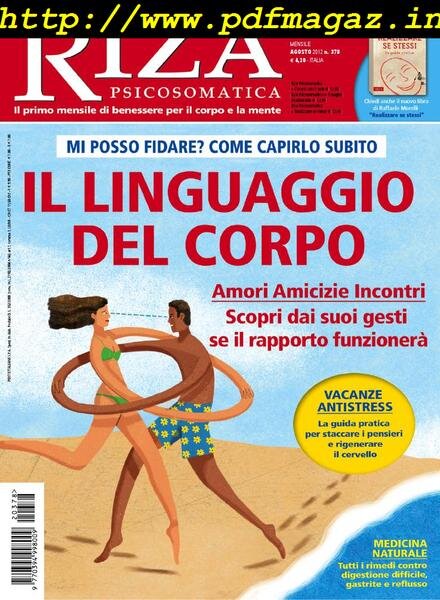 Riza Psicosomatica – Agosto 2012 Cover