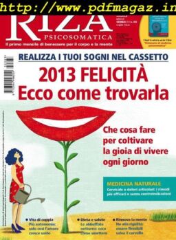 Riza Psicosomatica – Gennaio 2013