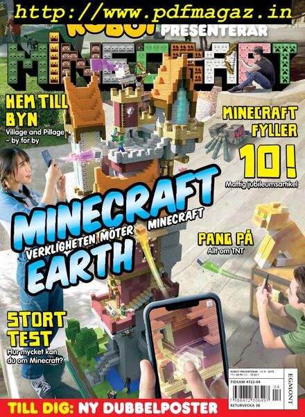 Robot Presenterar – juli 2019 Cover