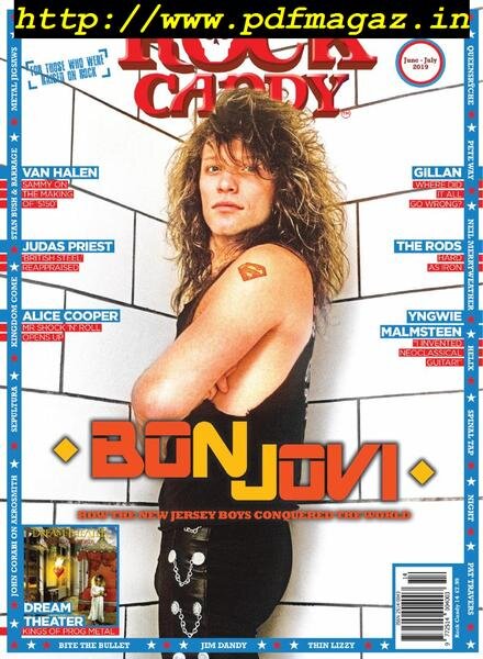 Rock Candy Magazine – Issue 14, June-July 2019 Cover