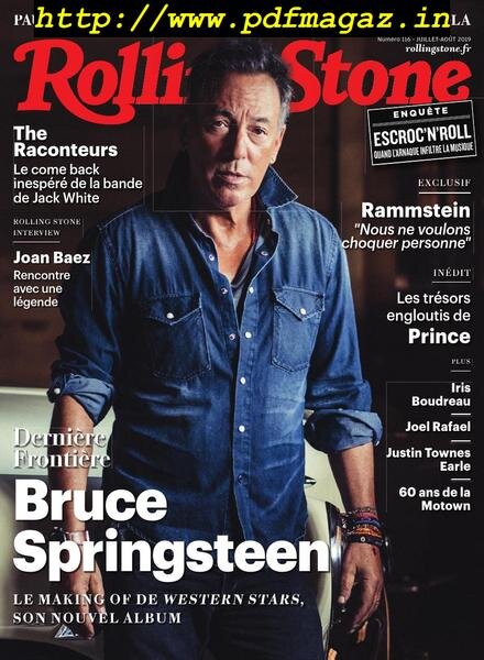 Rolling Stone France – juillet 2019 Cover