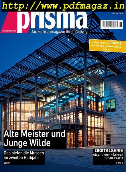 RTV-Programm – 29 Juni 2019 Cover