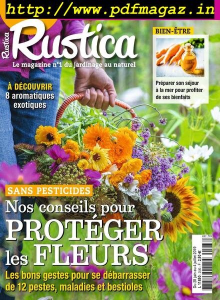 Rustica – 28 juin 2019 Cover