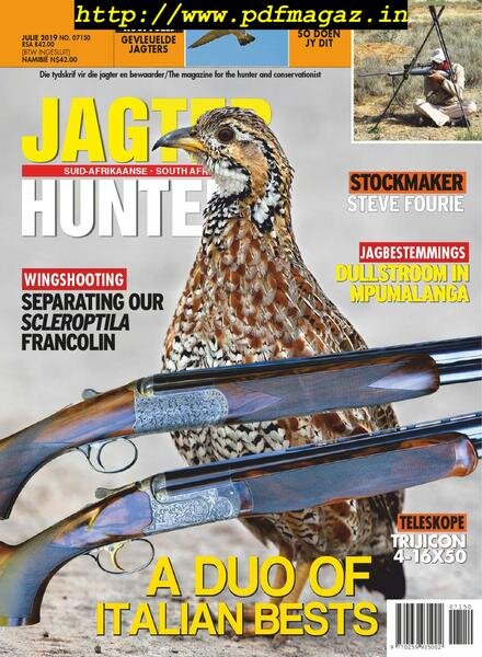 SA Hunter-Jagter – July 2019 Cover