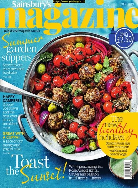 Sainsbury’s Magazine – July 2019 Cover