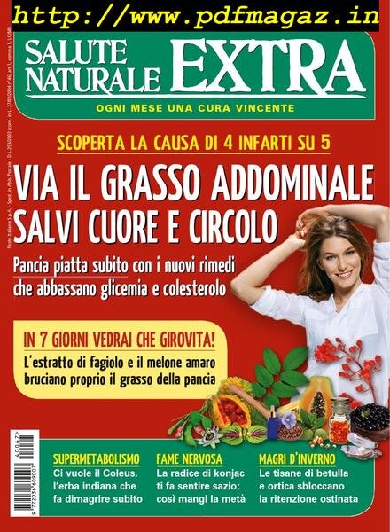 Salute Naturale Extra – Dicembre 2014 Cover