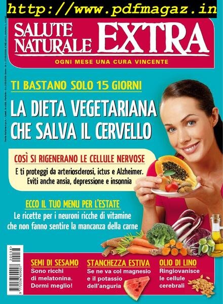 Salute Naturale Extra – Luglio 2012 Cover