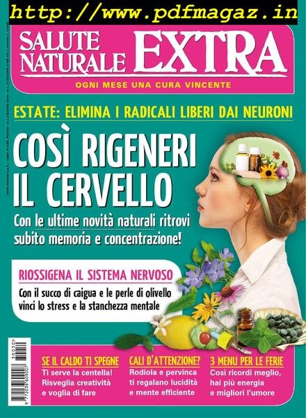 Salute Naturale Extra – Luglio 2013 Cover