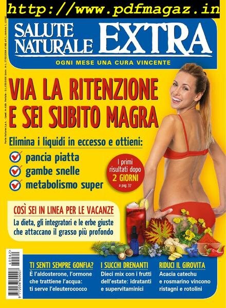 Salute Naturale Extra – Luglio 2014 Cover