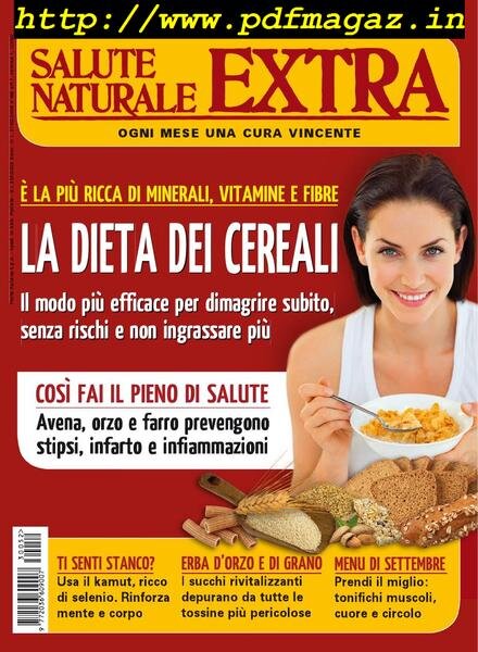 Salute Naturale Extra – Settembre 2013 Cover