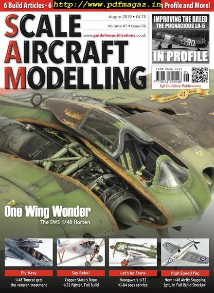 Scale Aircraft Modelling – August 2019 Cover