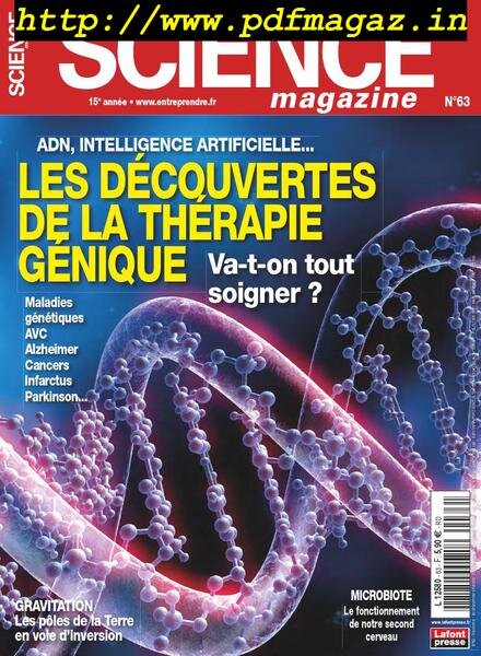 Science Magazine – aout 2019 Cover