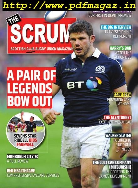 SCRUM Magazine – August 2019 Cover