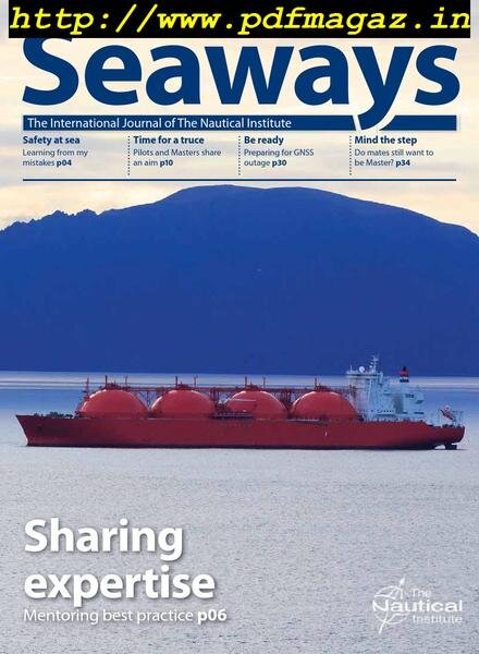 Seaways – July 2019 Cover