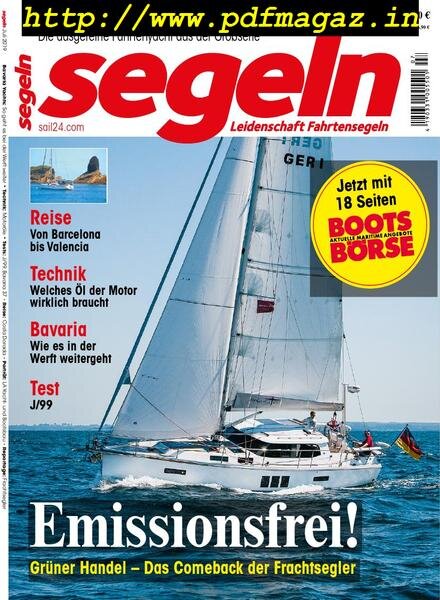Segeln – Juni 2019 Cover