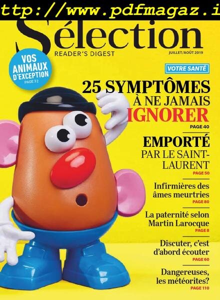 Selection du Reader’s Digest Canada – juillet 2019 Cover
