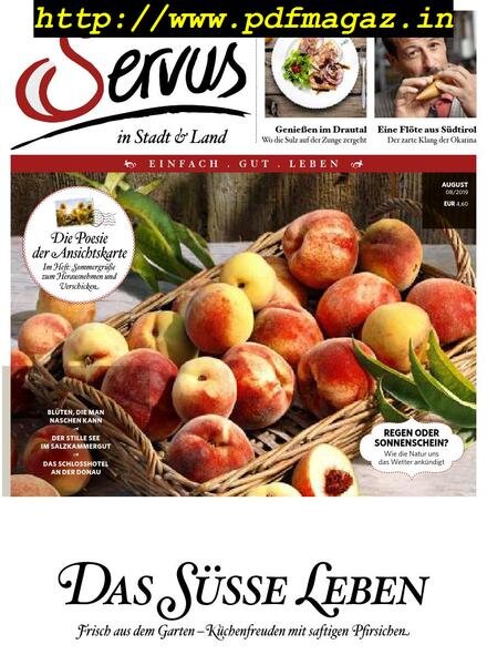Servus Austria – August 2019 Cover