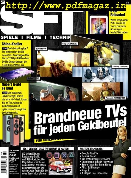 SFT – Spiele Filme Technik – Juli 2019 Cover