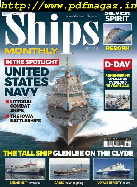 Ships Monthly – July 2019 Cover