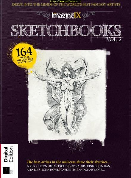 Sketchbooks – July 2019 Cover
