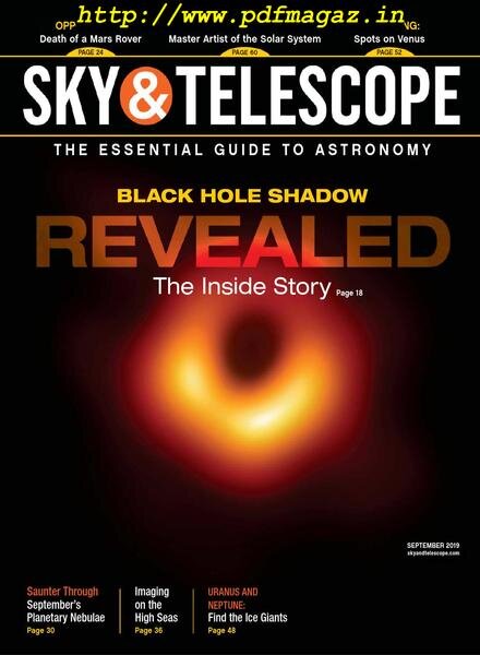 Sky & Telescope – September 2019 Cover