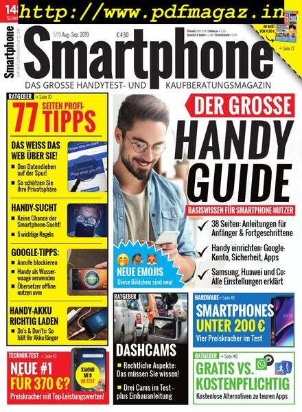Smartphone Magazin – Juli 2019 Cover